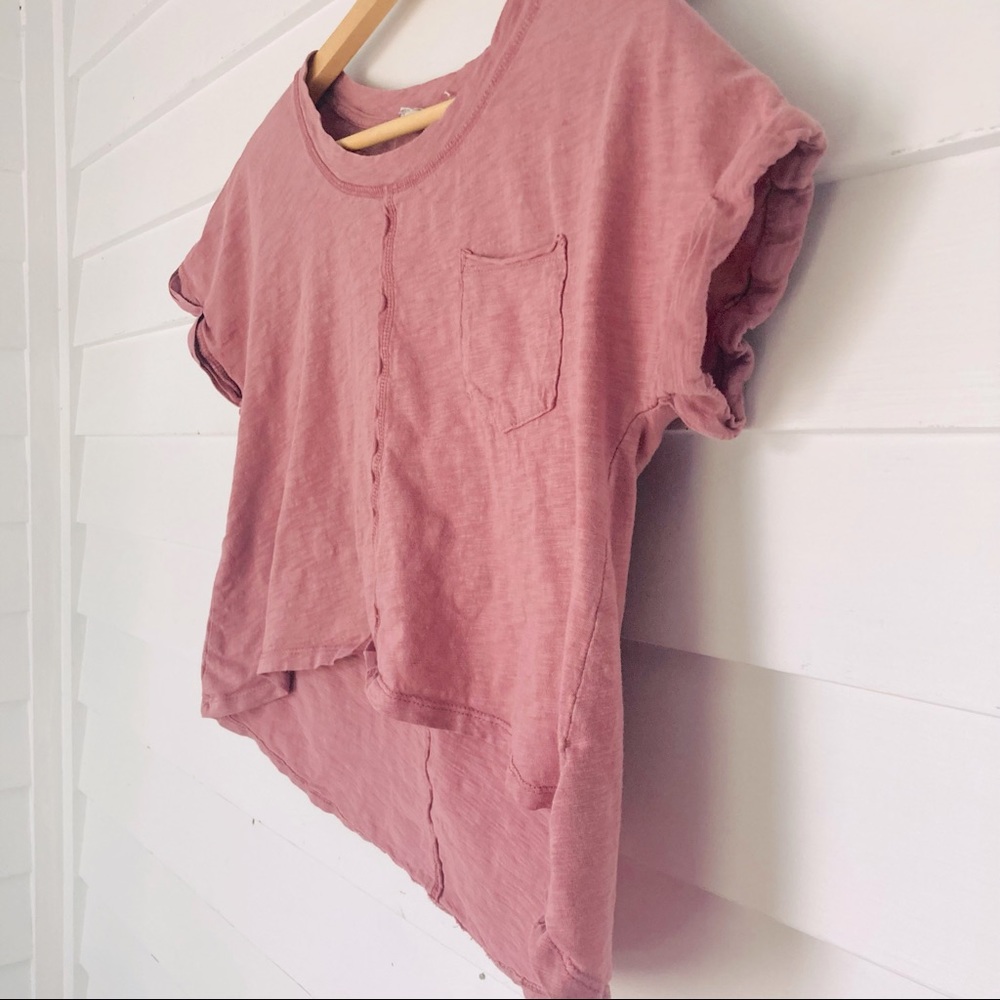 Pink Crop Top